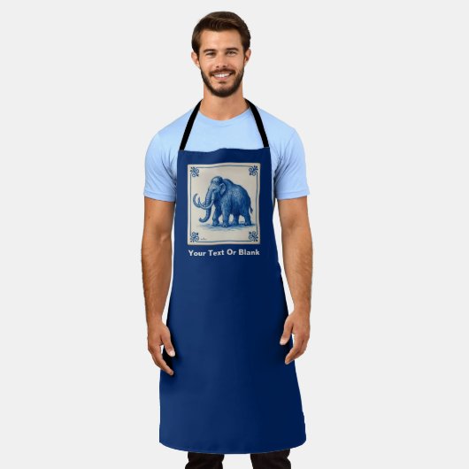 Tablier Delft Wooly Mammoth (Porté)