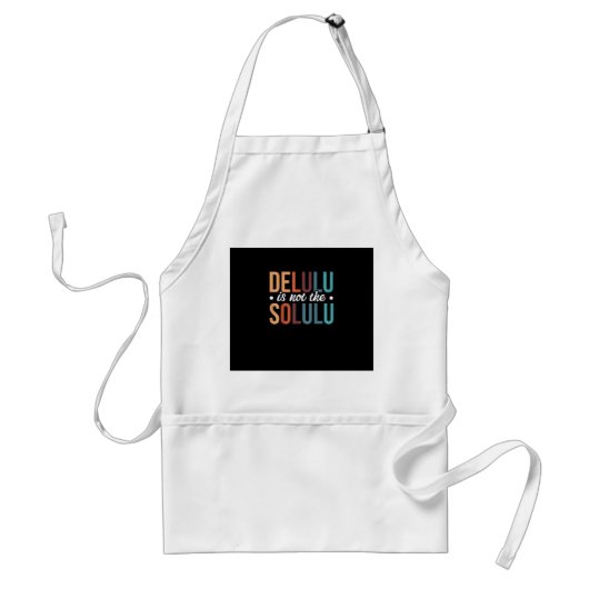 Tablier Deluluu Parle, J'Écoute (Devant)