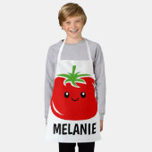 Tablier d'enfant personnalisé avec dessin animé su (Porté)