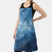 Tablier Denim a porté texture tissu pour arrière - plan. J (Insitu)