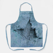 Tablier denim de parties scintillant grungy (Recto)