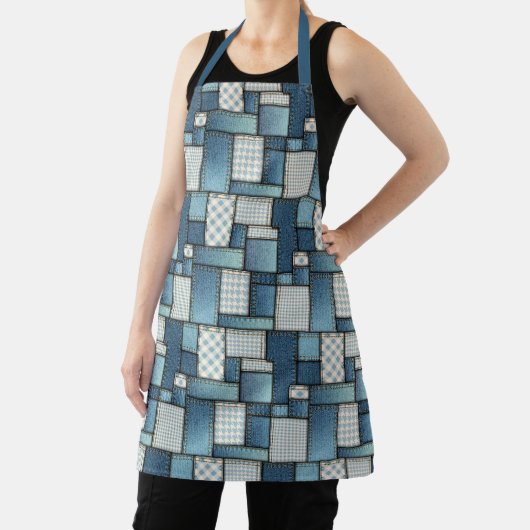 Tablier Denim Patchwork (Insitu)