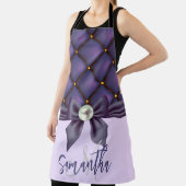 Tablier Dentelle mignonne et perle (Insitu)