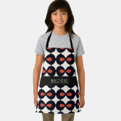 Tablier Déplace le Motif géométrique Abstrait horizontal (Insitu)