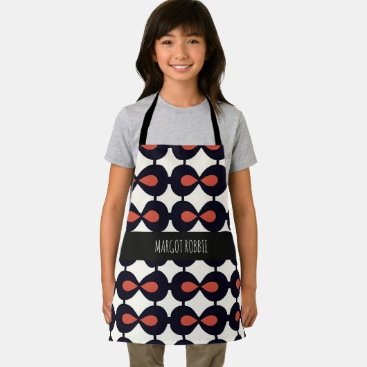 Tablier Déplace le Motif géométrique Abstrait horizontal (Insitu)