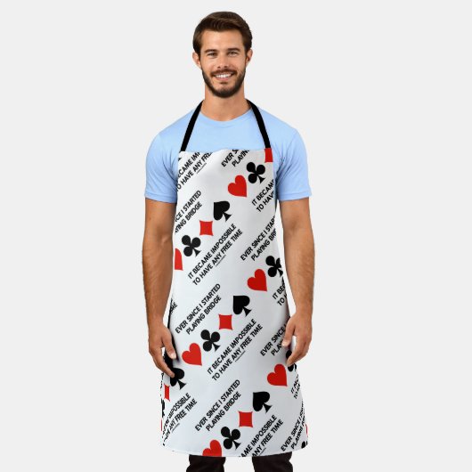 Tablier Depuis Jouer Bridge Impossible Temps Libre (Porté)