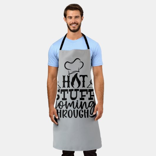 Tablier Des Choses Chaudes Qui Passent Par Un Devis (Porté)