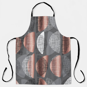 Tablier Des vibes du milieu du siècle moderne style motif 