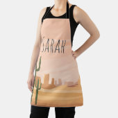Tablier Desert Cactus Cuisine Apron Personnalisable (Insitu)