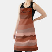 Tablier Désert de tonalité terrestre moderne (Insitu)