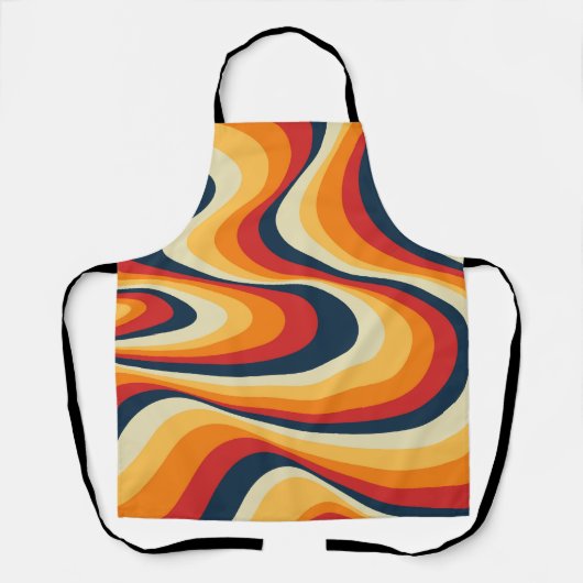 Tablier Design abstrait et coloré (Recto)