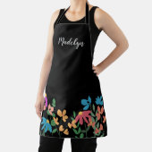 Tablier Design artistique Fleur Personnalisé (Insitu)