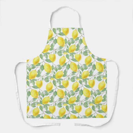 Tablier Design citron (Recto)