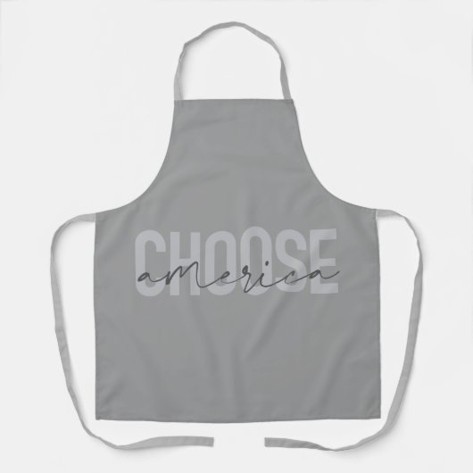 Tablier Design cool simple, moderne et urbain Choisir l'Am (Recto)