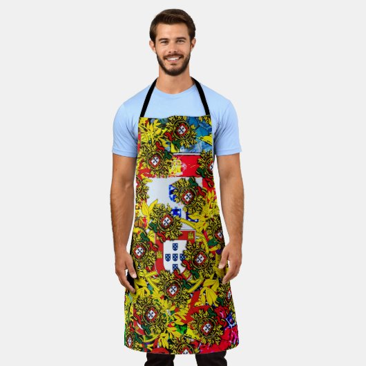 Tablier Design d'art populaire portugais (Porté)