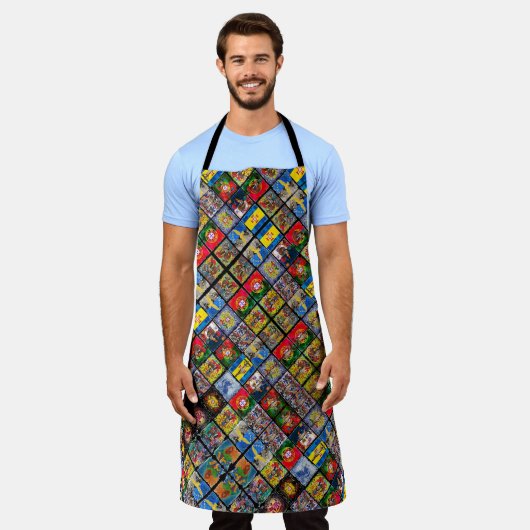 Tablier Design d'art populaire portugais (Porté)