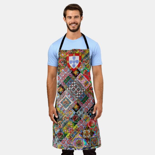 Tablier Design d'art populaire portugais (Porté)