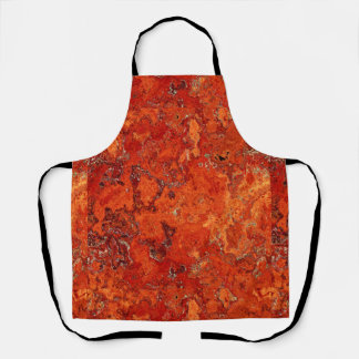 Tablier Design de jaspe rouge