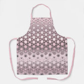 Tablier Design de métamorphose rose (Recto)