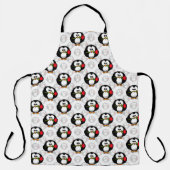 Tablier Design de Motif de surface de pingouin mou Imprime (Recto)