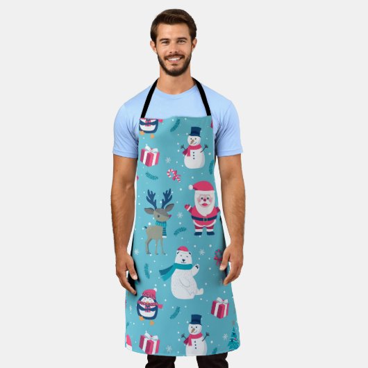 Tablier Design de Noël (Porté)