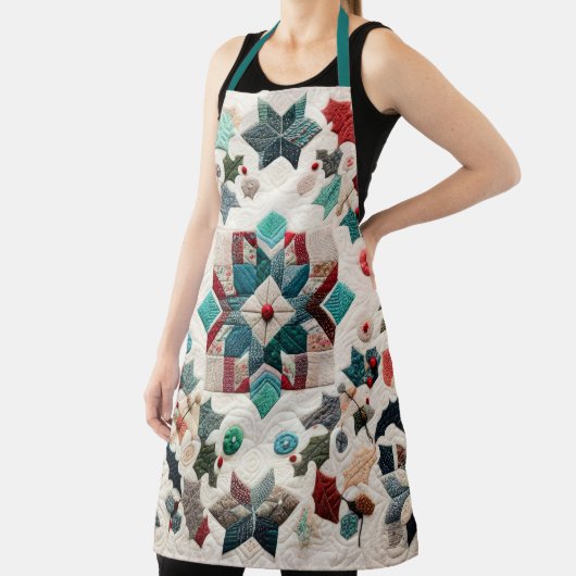 Tablier Design de Noël doré (Insitu)