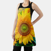 Tablier Design de sérénité du terrain de tournesol doré (Insitu)