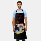 Tablier Design de surf Koala pour Noël en Australie (Porté)