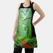 Tablier Design de tranquillité de la forêt de Redwood (Insitu)