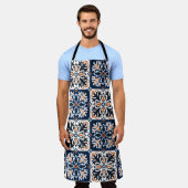 Tablier Design en céramique Azulejos. Talavera tracteur mo (Porté)