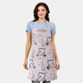 Tablier Design et nom stylé de golf féminin (Porté)