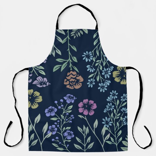 Tablier Design floral (Recto)