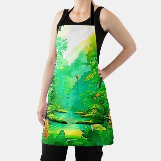 Tablier Design forestier exotique (Insitu)