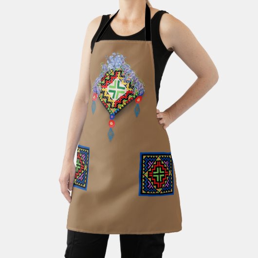 tablier design hmong paj ntaub (Insitu)