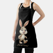 Tablier Design lapin personnalisé Apron Cute Bunny (Insitu)