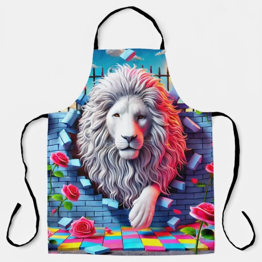 Tablier Design Lion (Recto)