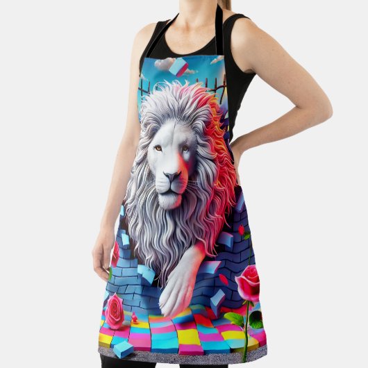 Tablier Design Lion (Insitu)