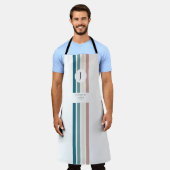 Tablier Design minimaliste aux couleurs pastel (Porté)