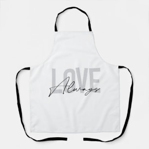 Tablier Design minimaliste moderne et simple de Love Alway