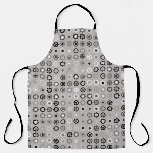Tablier Design motif géométrique abstrait, art, graphique (Recto)