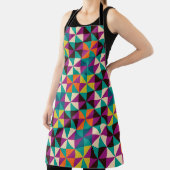 Tablier Design Motif moderne et géométrique sans soudure. (Insitu)