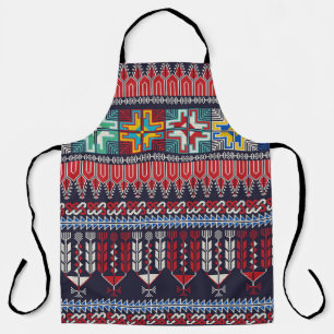 Tablier Design motif sans couture avec Palestini tradition