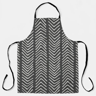 Tablier design motif sans couture dessiné à la main. illus