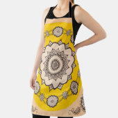 Tablier Design ornemental Mandala, style ethnique (Insitu)