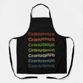 Tablier Design rétro Chihuahua (Recto)