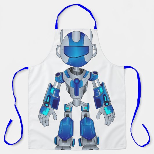 tablier design robot très moderne (Recto)
