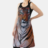 TABLIER DESIGN TIGER APRON PAR PAULA REILLY (Insitu)