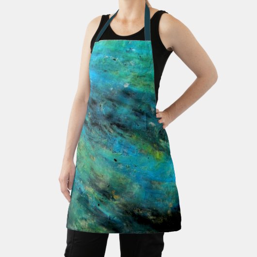 Tablier Design Turquoise (Insitu)
