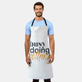 Tablier Design urbain, moderne et tendance de Busy Doy Not (Porté)