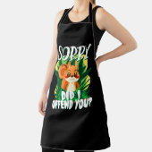 Tablier Désolé De Vous Avoir Offensé ? (Insitu)